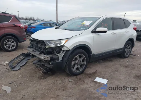 2018 Honda Cr-V Ex-L/Ex-L Navi from USA, damaged, VIN 2HKRW2H81JH624616